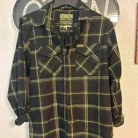 Black Rifle Coffee Dixon Flannel size Small men’s - Picture 1 of 3
